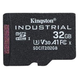 Card memorie Industrial 32GB microSDHC, memory card (black, UHS-I U3, Class 10, V30, A1)