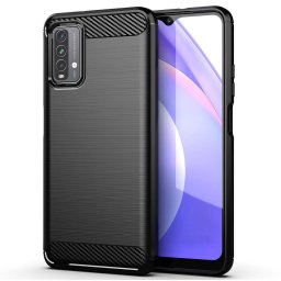 Husa Husa pentru Xiaomi Redmi 9T / Redmi 9 Power - Techsuit Carbon Silicone - Black