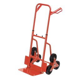 Carucior tip liza, pentru scari, baza pliabila, manere telescopice, 120 kg, Meister,
