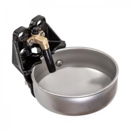 Adăpătoare din fontă și inox, cu supapă cilindrică, 5 litri