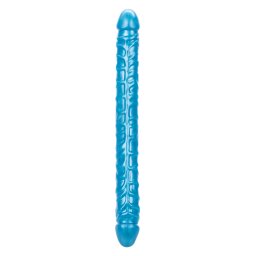 California Exotics Size Queen Double Dong 17 Inch Blue