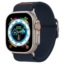 Curea pentru Apple Watch 1/2/3/4/5/6/7/8/SE/SE 2/Ultra (42/44/45/49mm) - Spigen Fit Lite Ultra - Navy