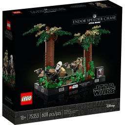 LEGO® Star Wars™ 75353 - Diorama Urmarire cu speederul pe Endor™
