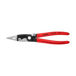Cleste multifunctional, dezizolare, crimpare ferule, mecanism inteligent de blocare, pentru electricieni, 200mm, KNIPEX 13 91 200