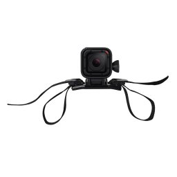 Sistem de prindere GoPro Vented Helmet Strap Mount, Negru