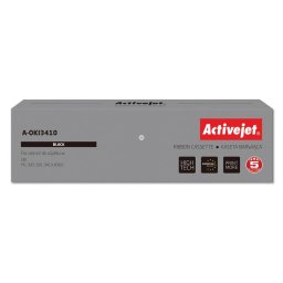 Activejet A-OKI3410 printer ribbons for OKI printers; OKI 9002308 replacement; Supreme; black