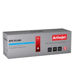 Activejet ATH-351AN toner for HP printer; HP CF351A replacement; Supreme; 1100 pages; cyan