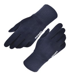Manusi Touchscreen - Suede (ST0009) - Blue