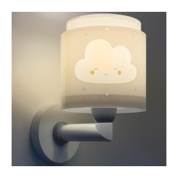 Aplică pentru copii BABY DREAMS 1xE27/15W/230V gri Dalber 76019E