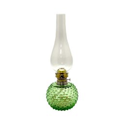 Lampă cu gaz lampant EMA 38 cm verde deschis