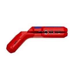 KNIPEX 16 95 02 SB Decablator universal ergonomic, pentru persoane stangace, inclusiv taiere izolatie pe lungime