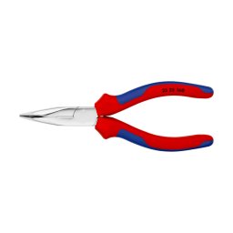 CleE te cu varf semirotund KNIPEX 160 mm, curbat la 40 , pentru spatii A nguste, electronica E i mecanica fina, fabricat A n Germania 25 25 160