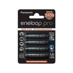 Pachet acumulator Panasonic Eneloop 2450mAh AA 4 buc.