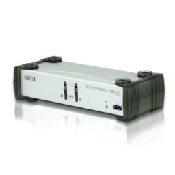 Switch Aten 2-Port USB 3.1 Gen 1 DisplayPort 1.1 KVMP™ Switch with Speaker (KVM cables included)