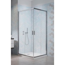 Set cabina dus dreptunghiulara complet echipata Radaway Alienta D 100x80cm