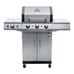 Gratar pe gaz din inox Char-Broil Performance PRO S 3, grile din fonta, TRU-Infrared 140951