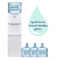 Abonament AQUAVIA 4 ape 11L, Dozator 3 robineti ( Apa rece, calda si la temperatura camerei )