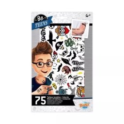 Set tatuaje lavabile pentru băieți - 75 buc