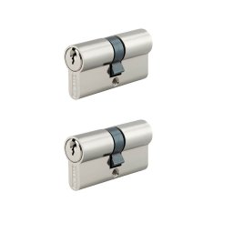 Set 2 cilindri cu profil european Trafic 6, 30x30 mm, nivel inalt de securitate - Thirard