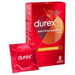 Durex Gefühlsecht XXL 8 pack