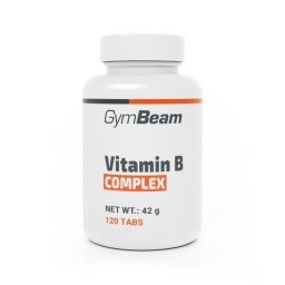 GymBeam Vitamina B-Complex 120 tab. fără aromă