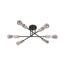 Lustră aplicată BRANWEN 6xE27/25W/230V Rabalux 71026