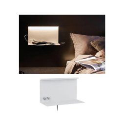 Corp de iluminat dimabil cu raft și USB LED/4,5W + LED/1,6W 230V Paulmann 78919