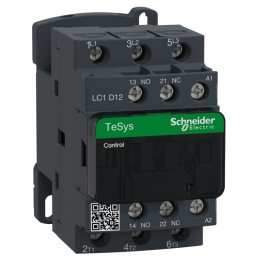 Contactor TeSys D 3P(3 NO) 440 V 12 A bobina 24 V c.a Schneider LC1D12B7