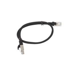 Patchcord UTP Lanberg PCU6-10CC-0050-BK (RJ45 - RJ45 ; 0,50m; U/UTP; 6; black color)