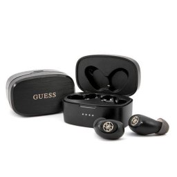 Casti TWS Bluetooth Guess cu docking station 4G, culoare negru