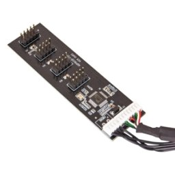 Hub USB intern Kolink, cablu 60 cm, alimentare Molex, PGW-AC-KOL-004