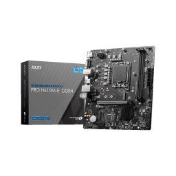 Placa de baza PRO H610M-E DDR4, Intel H610, socket 1700, mATX