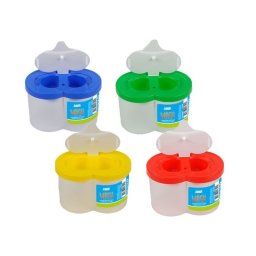 Vas plastic dublu pentru pictura