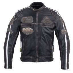 Geaca moto piele barbati W-TEC Sheawen Vintage
