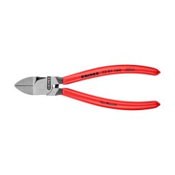 Cleste sfic KNIPEX pentru plastic, taiere la nivel a canalelor de injectie si bavurilor, 160 mm, fabricat in Germania 72 01 160