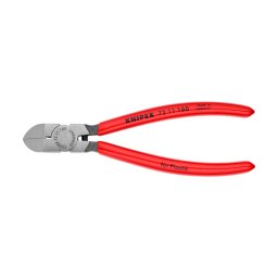 CleE te E fic KNIPEX pentru plastic cu cap A nclinat 45 , taiere la nivel a canalelor de injectie E i bavurilor, 160 mm, fabricat A n Germania 72 11 160