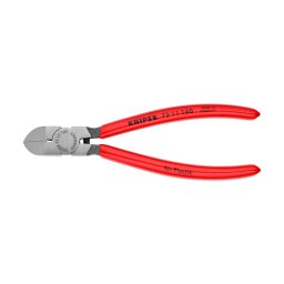 Cleste Sfic, taietor lateral pentru plastic,160mm, maner plastic, KNIPEX 72 11 160