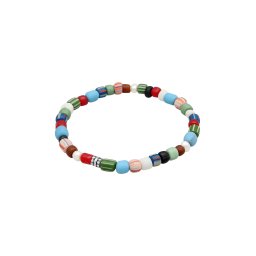 KUZZOI Brățară albastru deschis / verde / roșu / alb