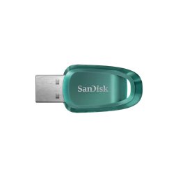 Memorie USB SanDisk Ultra, USB 3.2, 128 GB, Verde, 100 MB/s