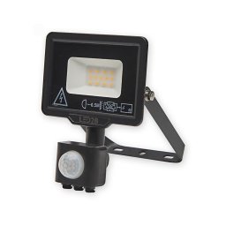 Proiector LED de exterior cu senzor LED/10W/230V 6500K IP44