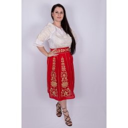 Fusta stilizata cu motive traditionale Tatiana 6