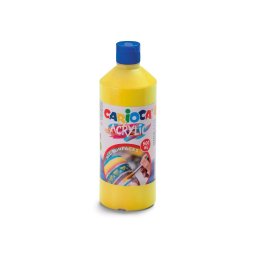 Acuarele acrilice tempera Carioca, 500 ml, galben