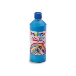 Acuarele acrilice tempera Carioca, 500 ml, albastru