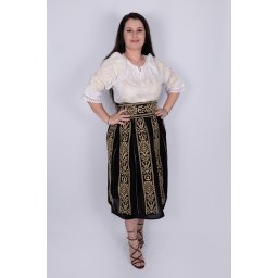 Fusta stilizata cu motive traditionale Tatiana 10
