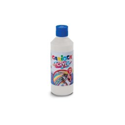 Acuarele acrilice tempera Carioca 250 ml, alb