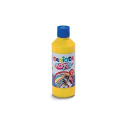 Acuarele acrilice tempera Carioca 250 ml, galben