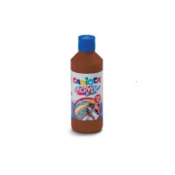 Acuarele acrilice tempera Carioca 250 ml, maro