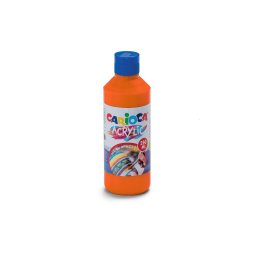 Acuarele acrilice tempera Carioca 250 ml, portocaliu