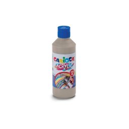 Acuarele acrilice tempera Carioca 250 ml, argintiu