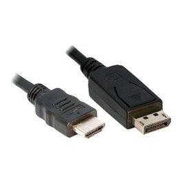 Cablu video Unitek DisplayPort Male - HDMI Male, 1.5m, negru